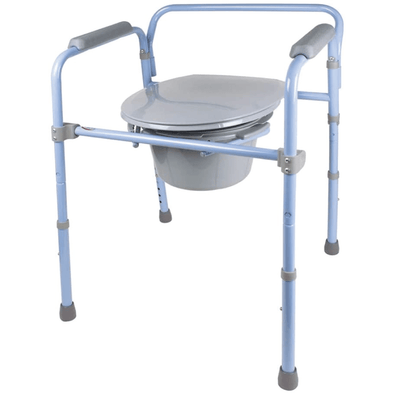 Carex Deluxe Folding Commode - Carex Health Brands