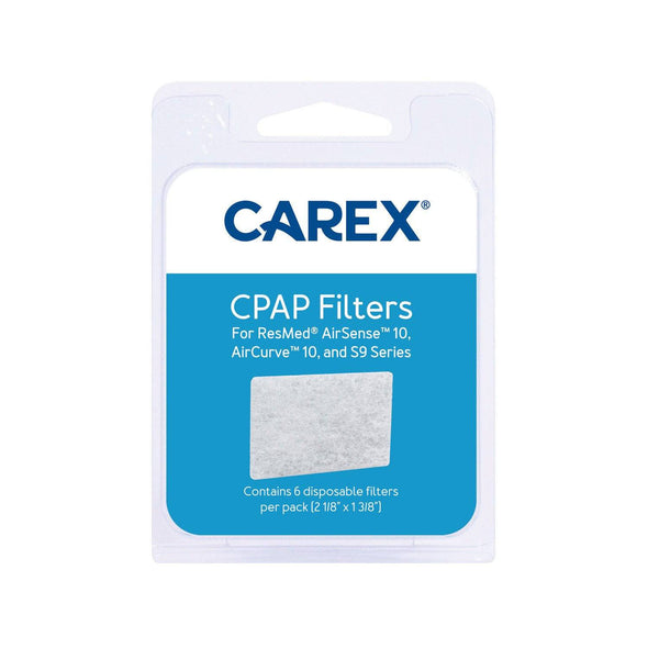 Carex CPAP Filters for ResMed AirSense 10, AirCurve 10, and S9 Series - Carex Health Brands