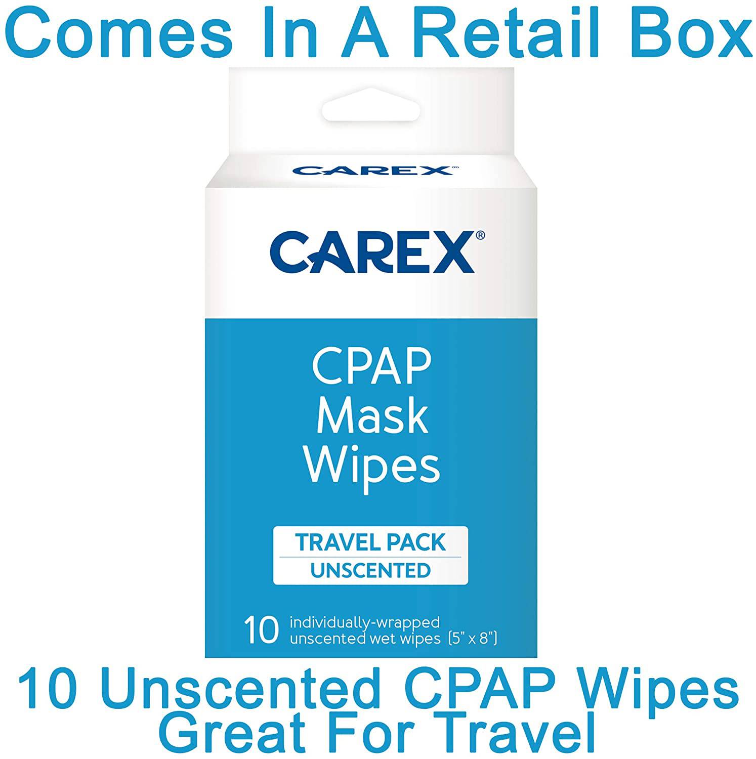 Carex CPAP Mask Wipes - Carex Health Brands