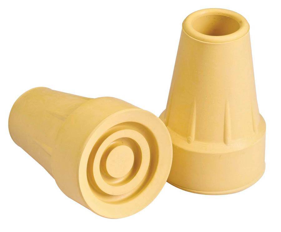 Carex Extra Large Durable Crutch Tip Replacements - 2 pack