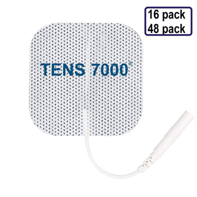 TENS 7000 Official Electrodes, Multi-Pack - Carex Health Brands