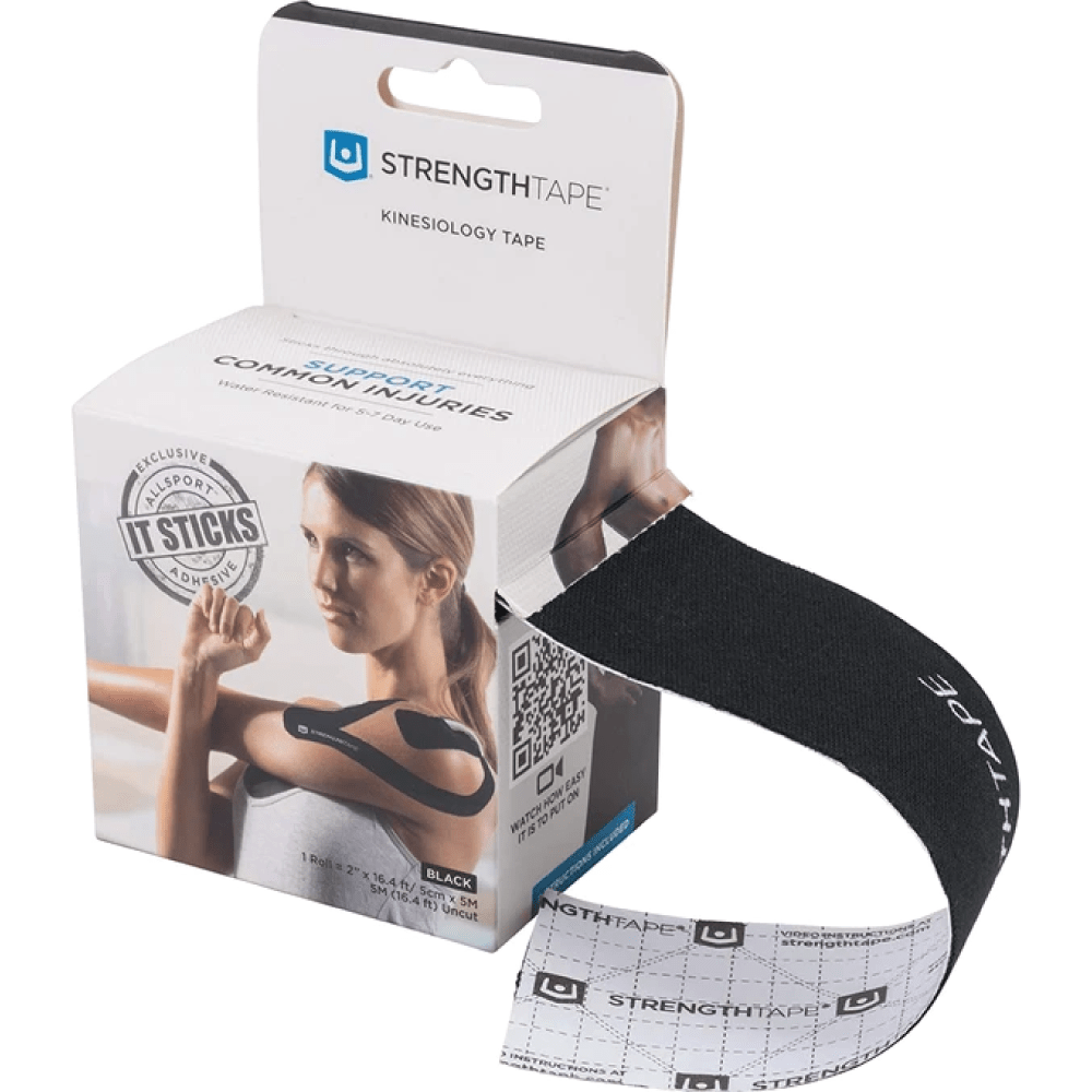 STRENGTHTAPE® Kinesiology Tape, 5m Precut Roll - Carex Health Brands