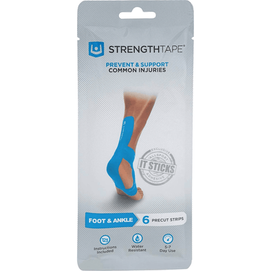 STRENGTHTAPE® Kinesiology Tape Kit, Ankle & Foot - Carex Health Brands