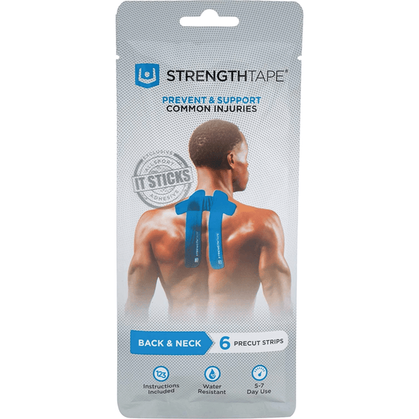 STRENGTHTAPE® Kinesiology Tape Kit, Back & Neck - Carex Health Brands