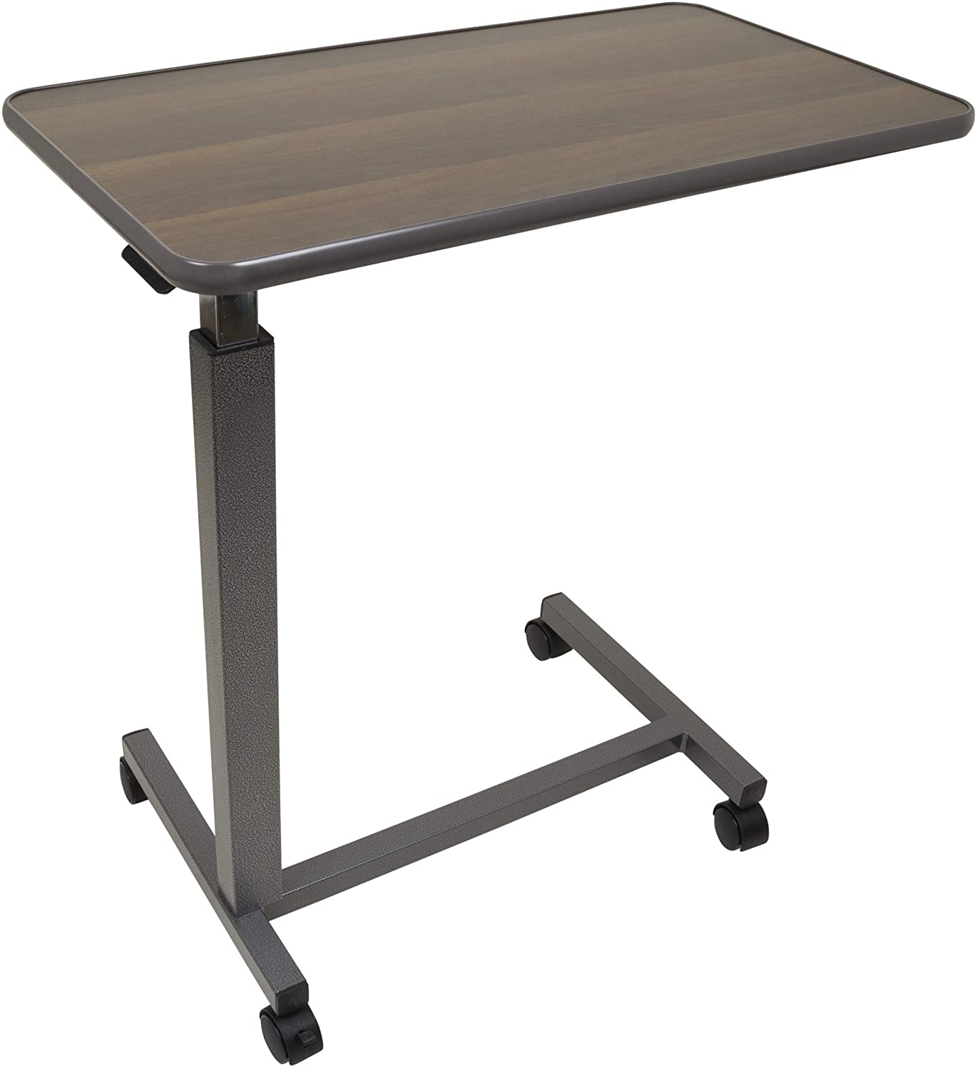 Carex Woodgrain Top Overbed Table - Carex Health Brands