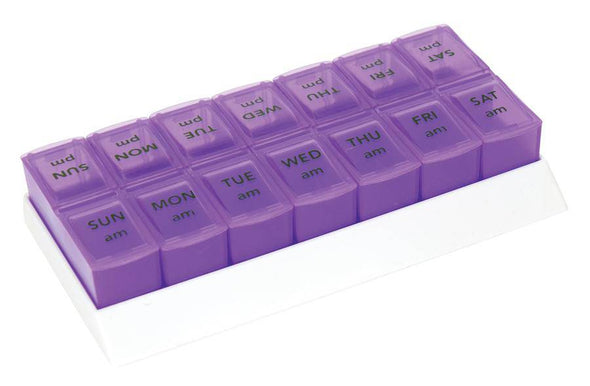 Apex 7 Day AM/PM Pill Tray - Carex Health Brands