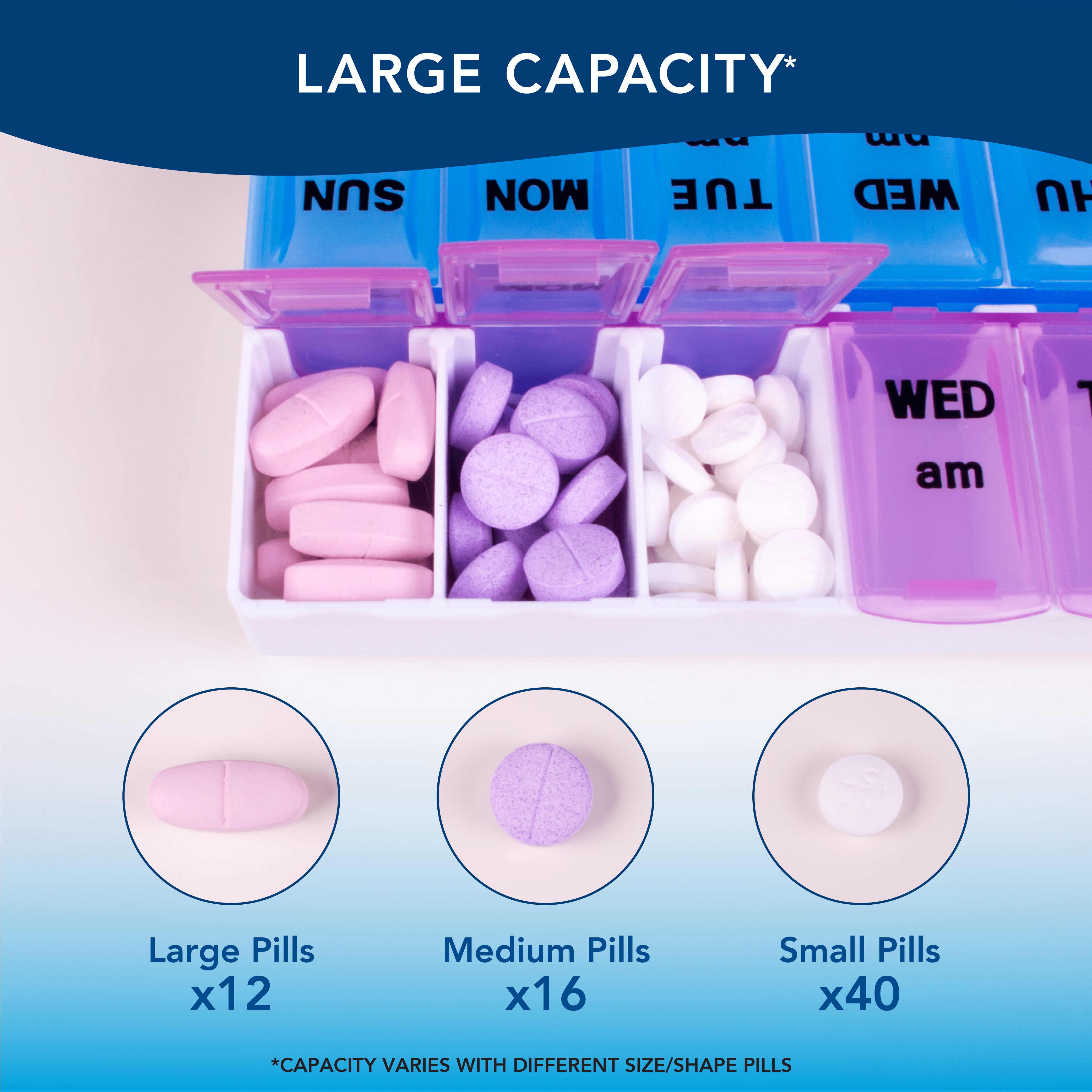 Monthly Pill Organizers in Pill Organizers 
