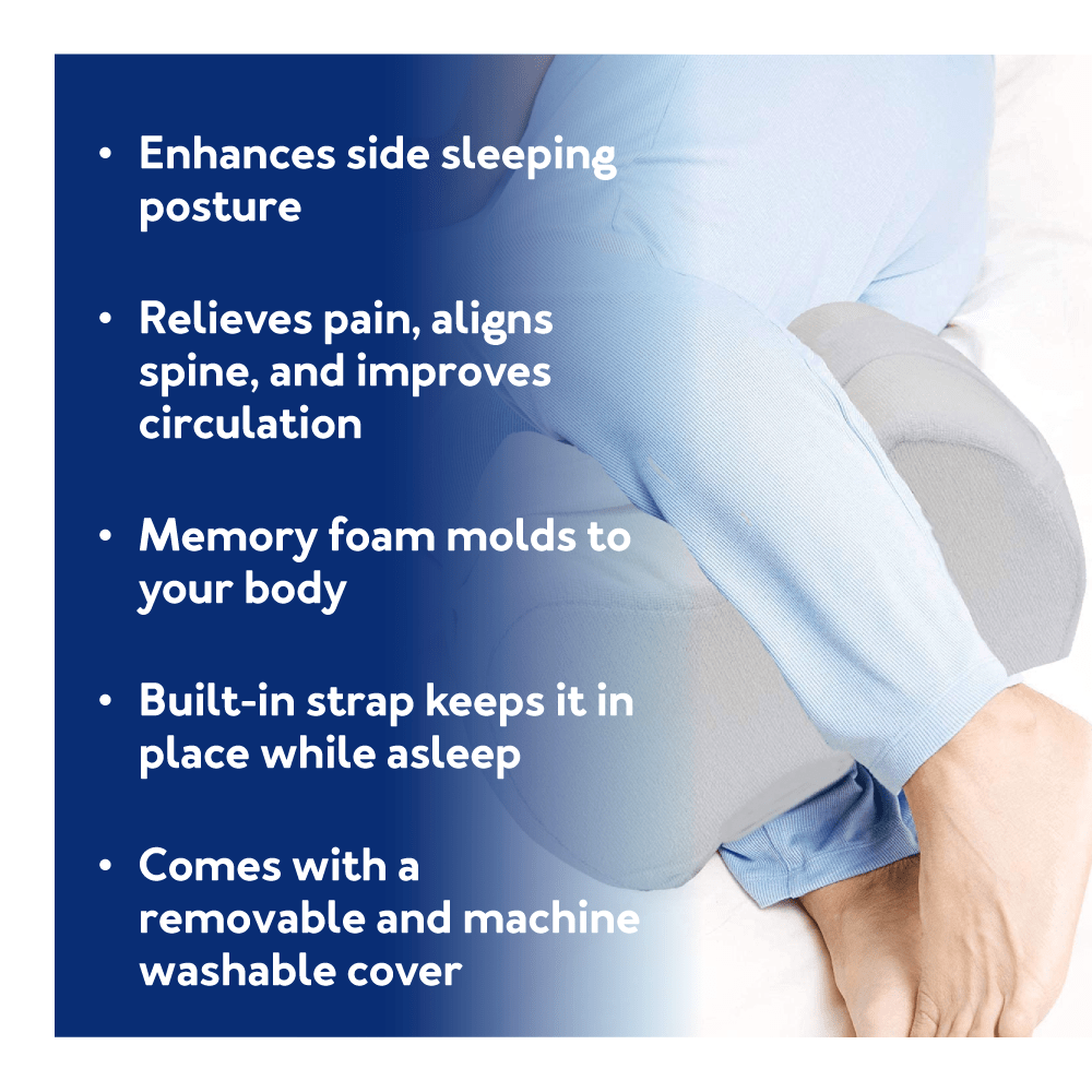 Benefits of Sleeping with a Knee Pillow - COMFYCENTRE®