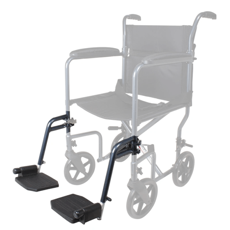Carex Classics Transport Chair with Removeable Footrests