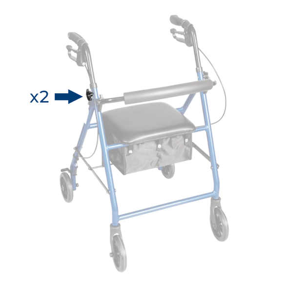Replacement Parts for the Carex Classics Rolling Walker - Carex Health Brands
