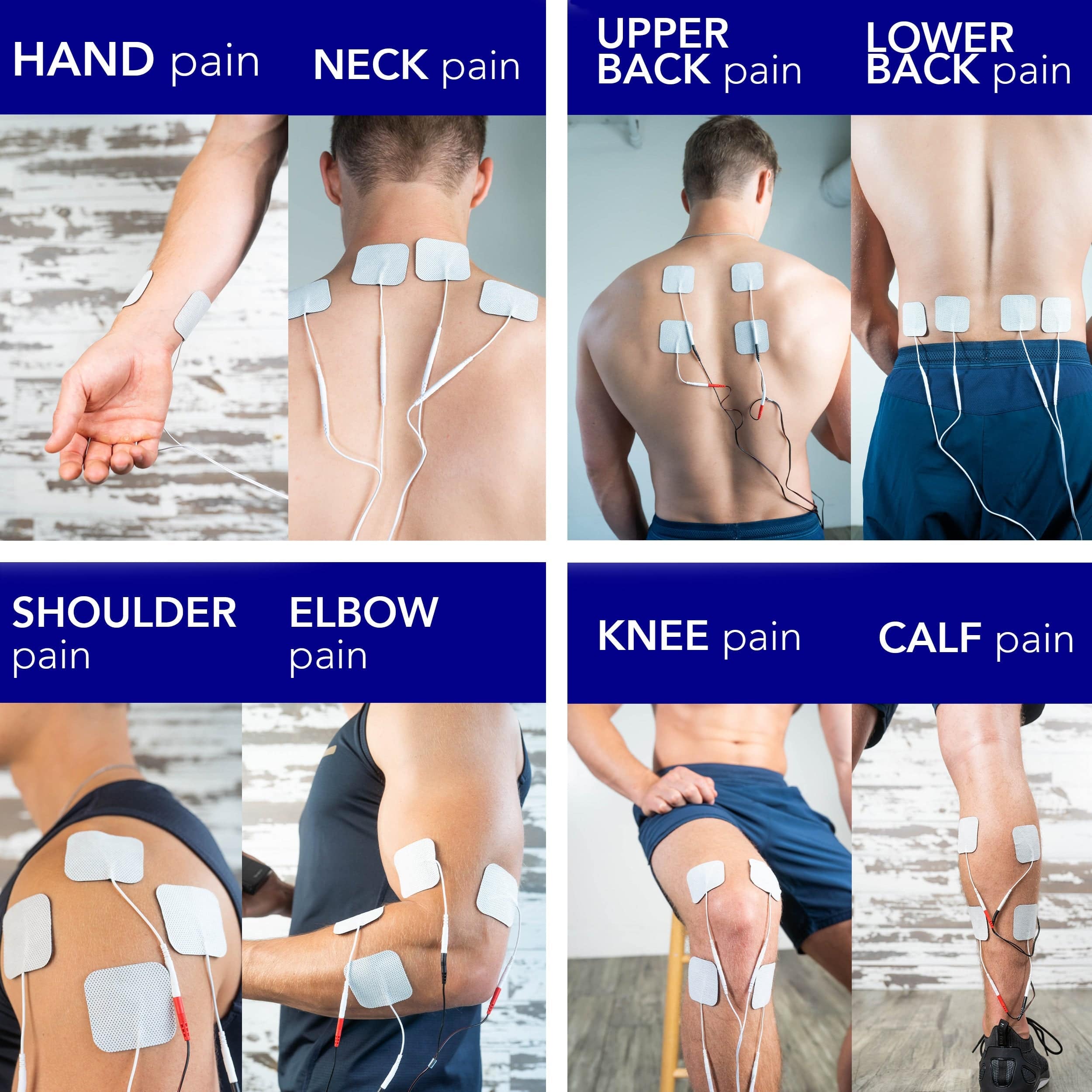 Buy Tens Unit Muscle Stimulator for Back Pain , Wireless Dual