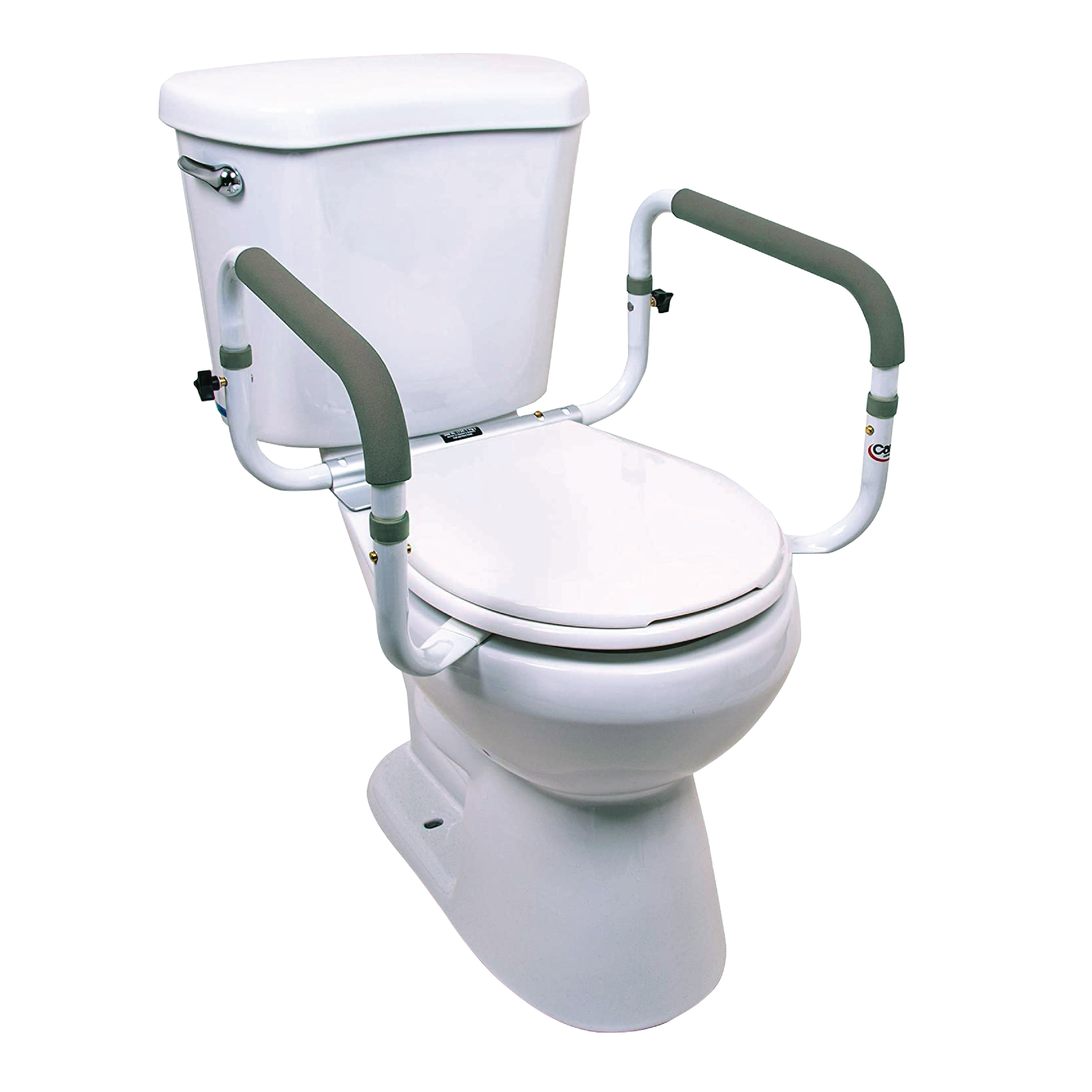 Raised Toilet Seat - 2 Pad, FSA HSA Eligible, White Cushion