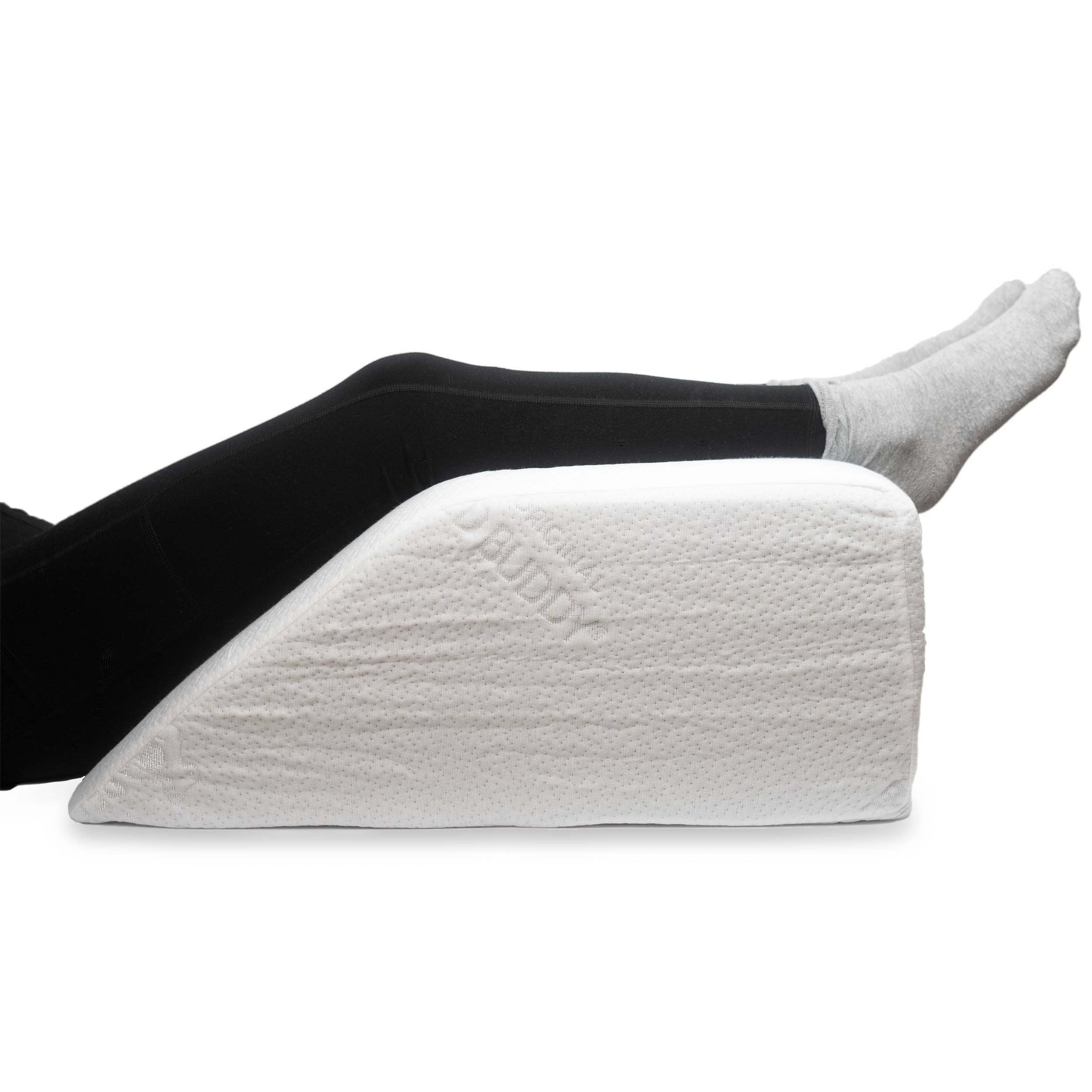 Leg Elevation Pillow for Leg/Knee Surgery Recovery, Memory Foam Leg Support  Pill