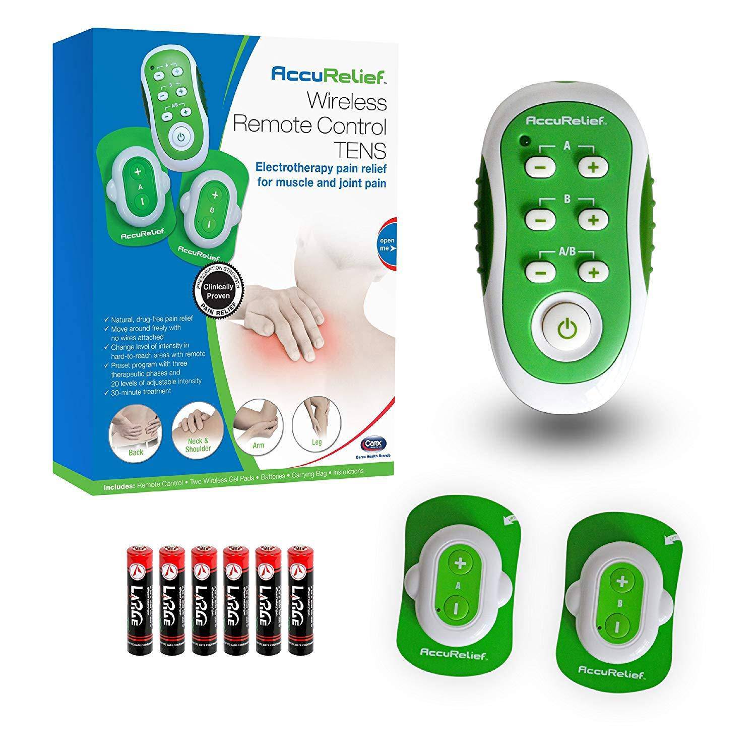 AccuRelief™ Wireless TENS Unit - Carex Health Brands