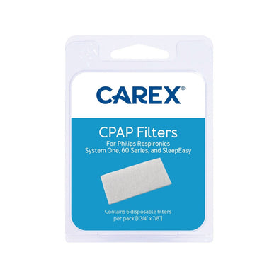Carex CPAP Filters for Philips Respironics System One, 60 Series, and SleepEasy - Carex Health Brands