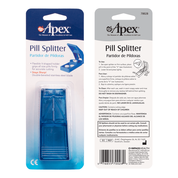 Apex Pill Splitter - Carex Health Brands