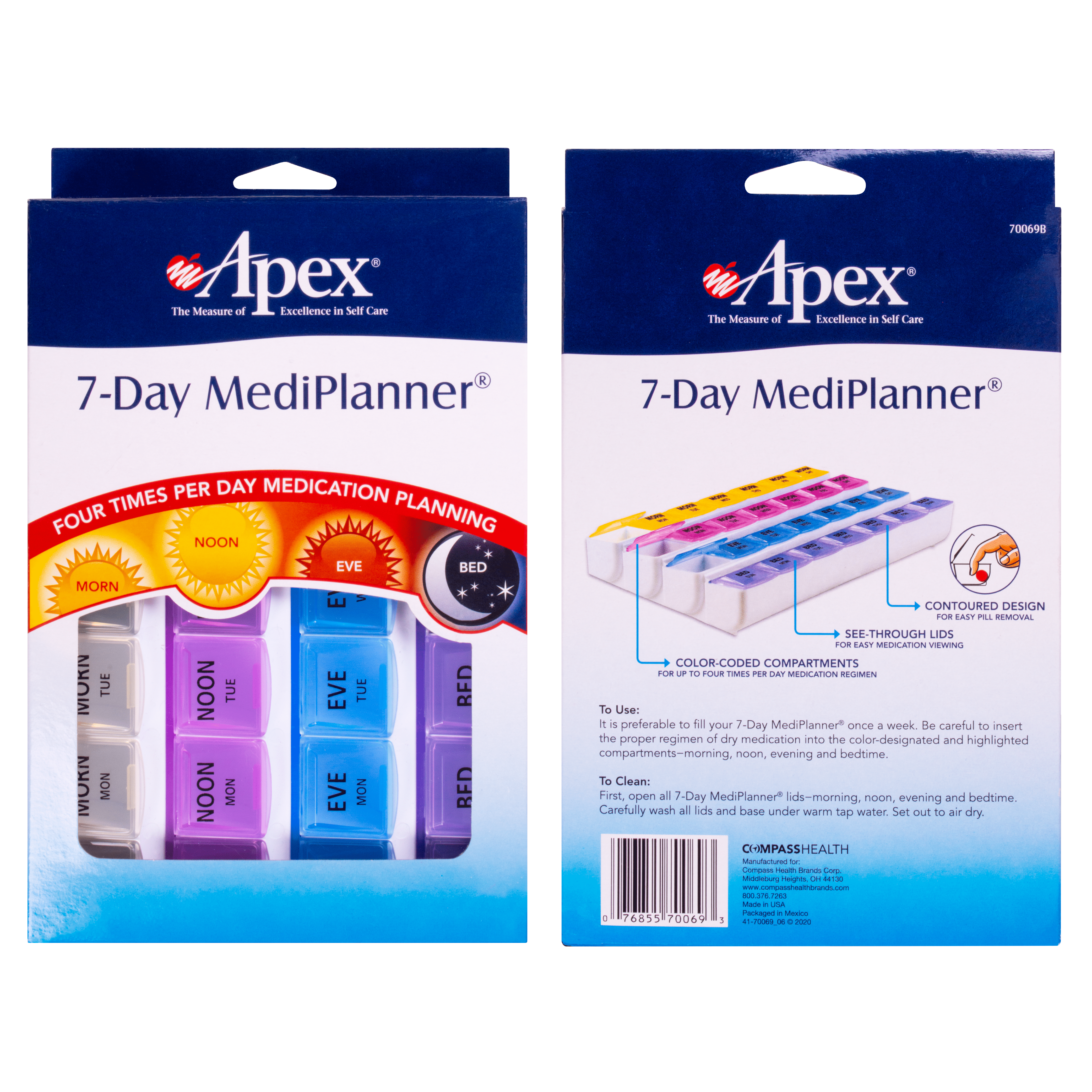 Apex 7-Day Mediplanner®– Carex