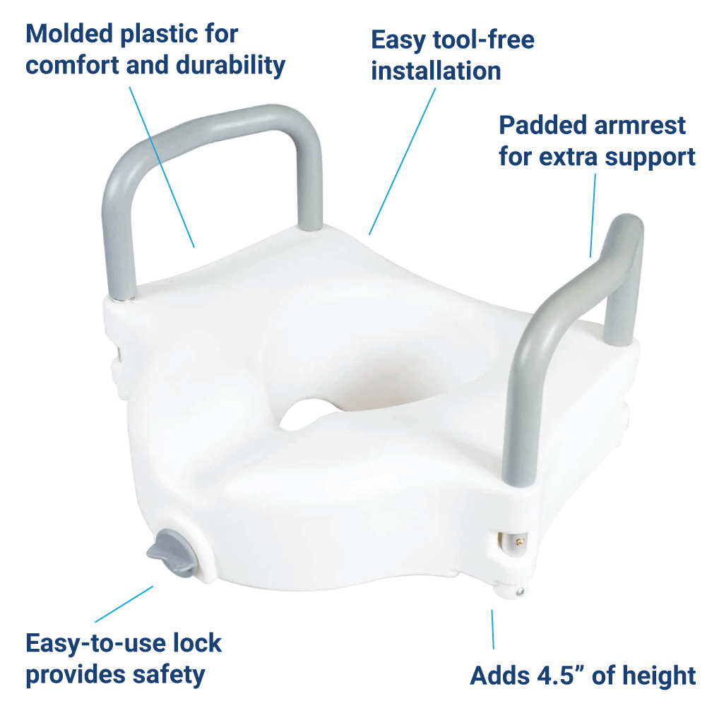 Blue Diamond® Gel Commode Toilet Seat Pad
