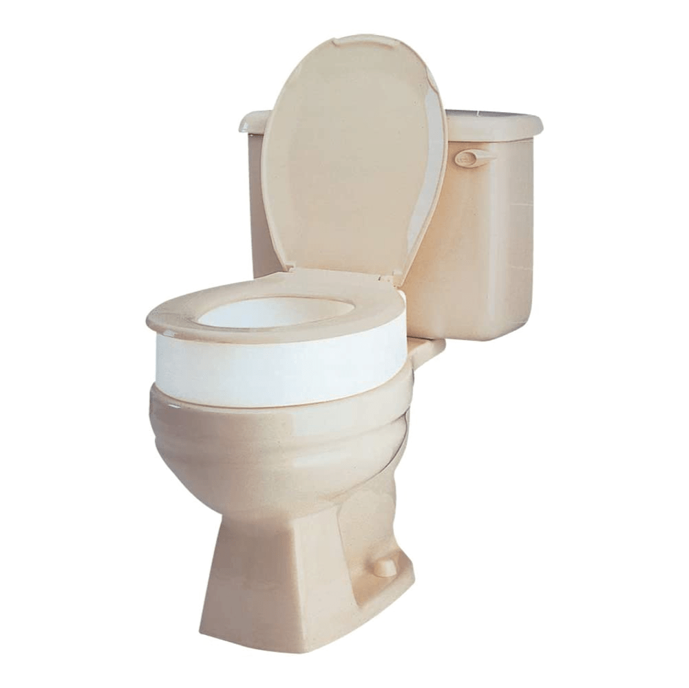Carex Toilet Seat Elevator - For Standard Sized Seats - Carex Health Brands