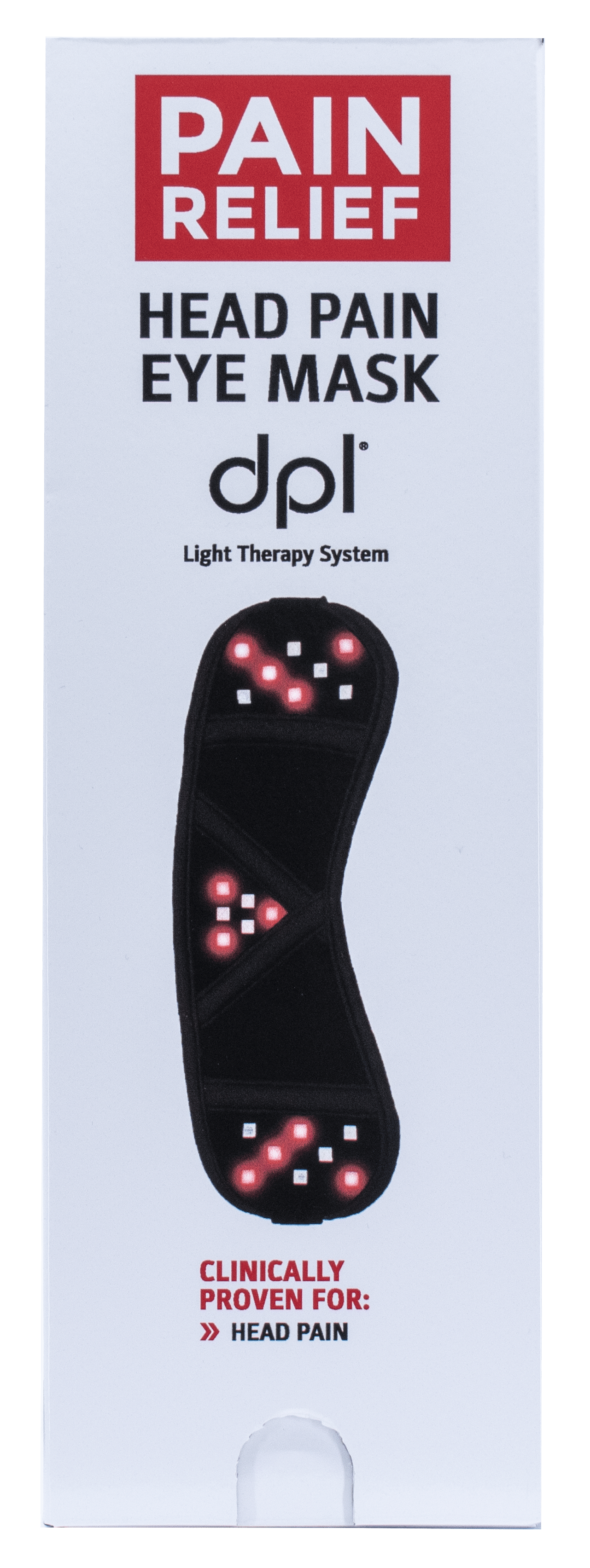 DPL Red Light Therapy Eye Mask for Pain Relief - Carex Health Brands