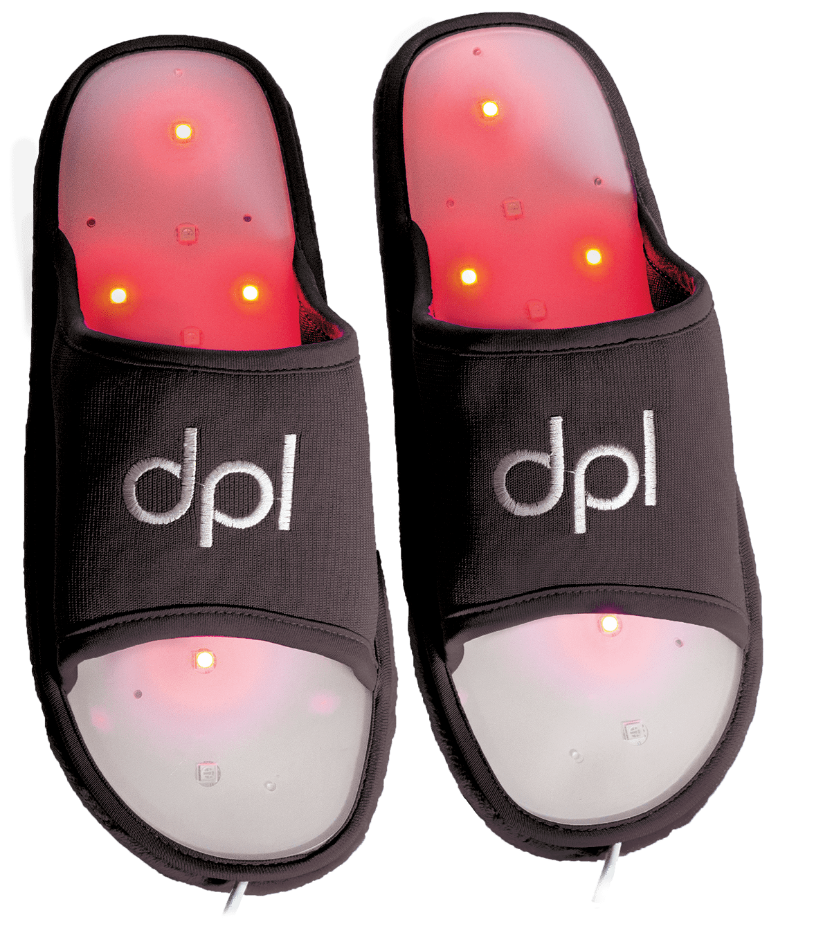 DPL Red Light Therapy Slippers for Foot Pain Relief - Carex Health Brands