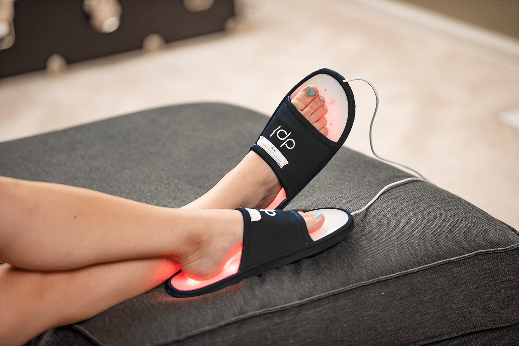 Yoga Paduka Acupressure Slippers are designed to help improve the health of  your feet. The multi-massage beads (size 6 ) pack of 1