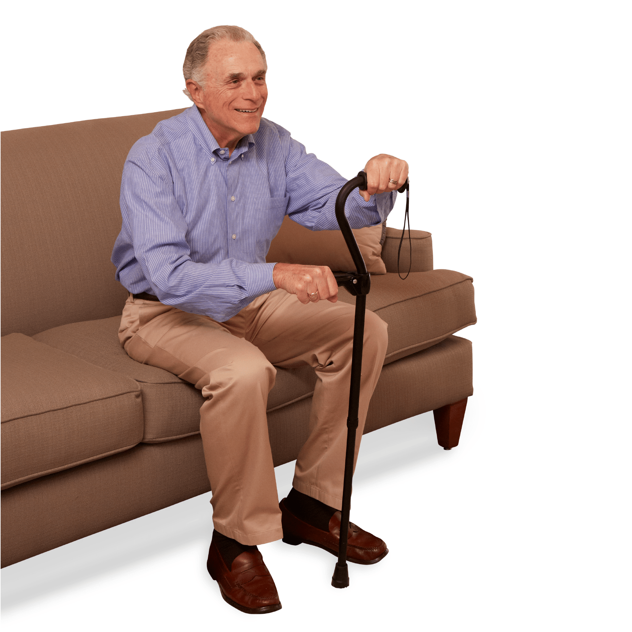 Carex Uplift Cane with Secondary Handle - Carex Health Brands
