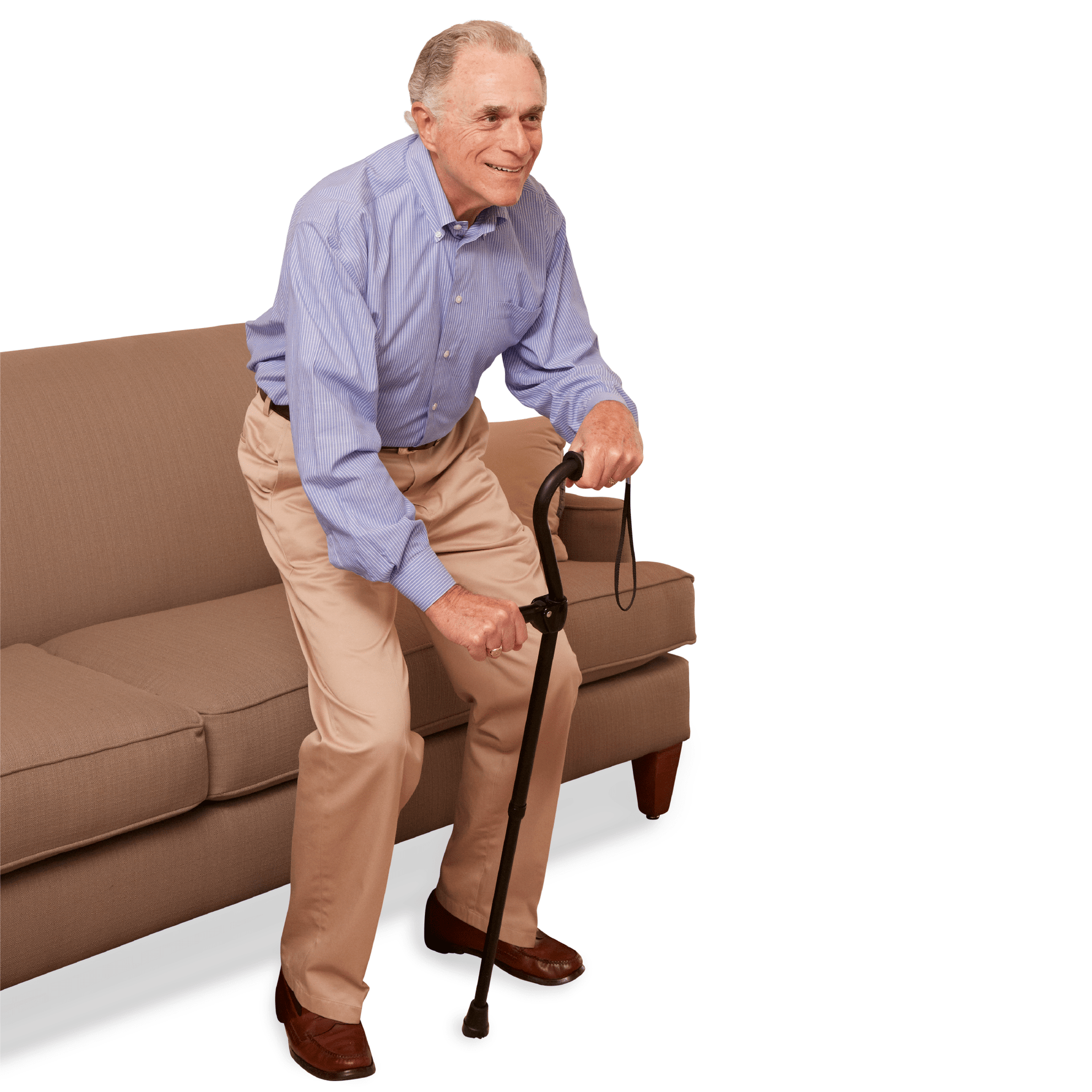Carex Uplift Cane with Secondary Handle - Carex Health Brands