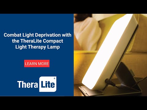 TheraLite 10,000 LUX Mood and Energy Enhancing Bright Light Therapy Lamp