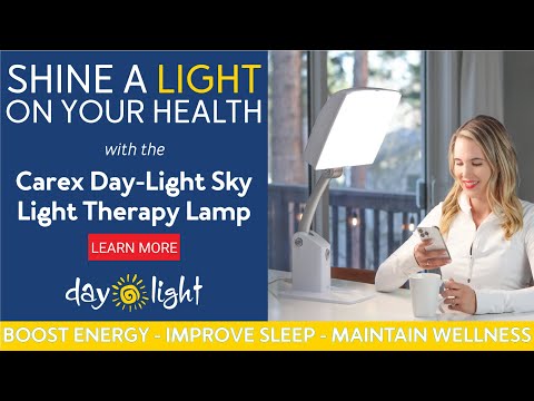 Carex Day-Light Sky Light Therapy Lamp